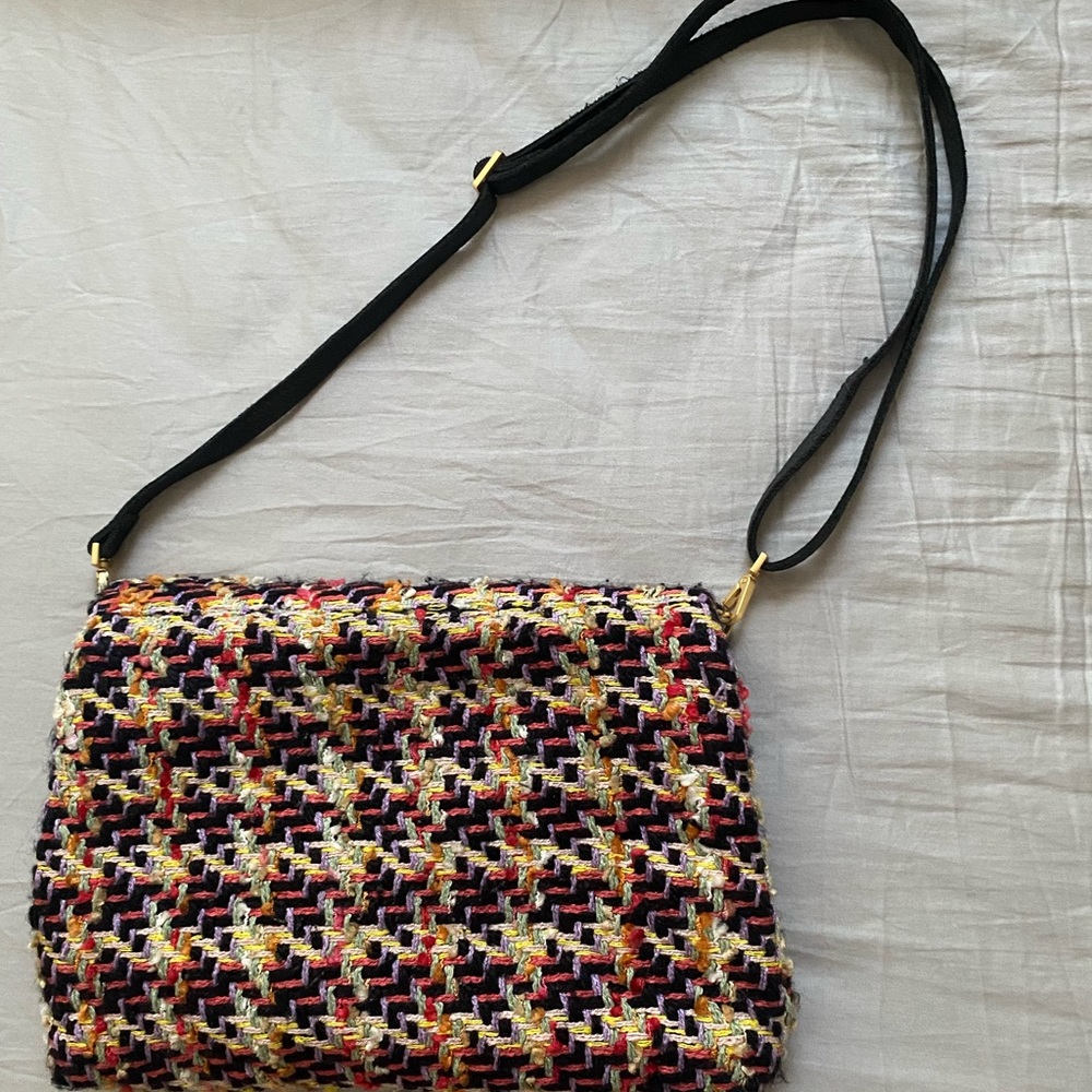 Hammit VIP Large Crossbody Clutch in Electric Tweed - Picture 5 of 6